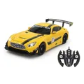 JAMARA 410029 Mercedes-AMG GT3 1:14 gelb 2,4GHz transformable