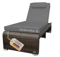 RS Trade Gartenliege Sonnenliege Monza