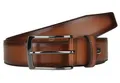LLOYD Thin Leather Belt W105 Gürtel Accessoire Cognac Braun