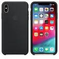 Original Silikon Apple Case Cover Hülle Für iPhone  XS Max - Schwarz - Fabrikneu