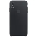 Silikoncase Apple iPhone Xs Max - Schwarz