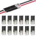 2-Polig Kabel Steckverbinder Stecker, 12 Stück Auto Stecker Steckverbindung Steckverbinder Verbindungsklemme 2 Polig, 18-24AWG Draht-Schnellspleiß-Steckverbinder Kabel Crimp Anschluss