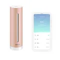 Netatmo Smarter Raumluftsensor für Innenräume, CO2-Sensor, Temperatur, Luftfeuchtigkeit, Geräusch - Haussteuerung, Gesundes Raumklima, Automatische Alarme - NHC-EC