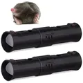 Relaxdays Maulwurffalle Lebendfalle 2er Set Schwarz,Grau