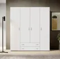 Schlafkontor Drehtürenschrank Base Kleiderschrank Joe Garderobe Hochschrank Wäscheschrank, Bega Schrank Schlafzimmer Bestseller