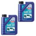 2 L Liqui Moly Marine Single Grade SAE 30 ACEA E2 API SJ CF CF-4 MAN Volvo