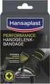 Hansaplast Performance Handgelenk-Bandage, Handgelenkstütze stabilisiert & entlastet das Gelenk, Handgelenkschoner für rechtes & linkes Handgelenk unterstützt die aktive Erholung, Größe S/M