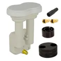 PremiumX Monoblock 3° Single LNB 0,1dB Eutelsat 16° Astra 19,2° HDTV UHD 4K LNC
