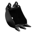 BAMATO Garten-Multifunktionsgerät - Tieflöffel für Minibagger MIB-600 Baggerschaufel 200 mm, Stk, 1