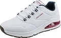 Skechers Herren Uno 2 Air Around You Sneaker, White Synthetic Trim, 45 EU