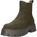 Buffalo Damen Elegante Stiefelette Aspen Chelsea Warm 1270120 Grün - Grün - 40