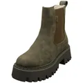 Buffalo Damen Chelsea Boots ASPEN WARM VEGAN Khaki - 40 EU