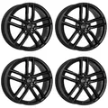 4 Dezent TR black Felgen 7.0Jx17 5x114.3 für Daihatsu Terios