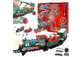 CEPEWA Spielzeug-Eisenbahn Weihnachtszug für Tannenbaum Ø80cm PE Licht Sound Lokomotive 3 Waggons