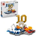LEGO Editions Kylian Mbappé – Fußball-Highlights Spielzeug - 3D Modellbau mit Minifigur zum Sammeln - Kinderzimmer Deko - Geschenk für Jungen, Mädchen ab 10 Jahren und erwachsene Sportfans - 43013