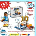 LEGO 43013 Kylian Mbappé Set Komplett 490 Teile, ROVINATA Scatola ROTTA