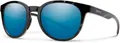 SMITH EASTBANK Sonnenbrille 2022 black ice tort/chromapop polarized opal mirror