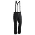 Maier Sports Corban T, Herren Skihose, Wasserdichte Schneehose mit Hosenträgern, Stretchmaterial und verstellbarer Bund, PFC-frei, mTHERM Wattierung & mTEX Wetterschutz, Schwarz, 24 (W35/36/L30)