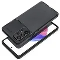 Silikon Hülle Bumper Carbon kompatibel mit SAMSUNG GALAXY A56 5G