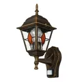 Außenlampe Wand Bewegungsmelder IP44 E27 Kupfer Außenleuchte Laterne B-Ware