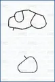 AJUSA 77011700 Dichtungssatz, Ölkühler für CITROËN OPEL PEUGEOT TOYOTA