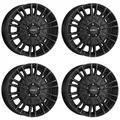 4 Dezent KE black Felgen 6.5Jx16 5x120 für MAN TGE