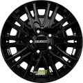 2x Dezent KE black 6.5x16 ET60 - LK5/120 ML65.1 Felge Alu