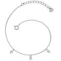 Glanzstücke München Damen aus 925/- Sterling Silber mit Topas in 17,0 cm