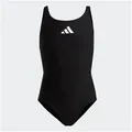 adidas Performance Badeanzug SOLID SMALL LOGO BADEANZUG (1-St) schwarz 110
