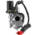 Wilktop 18mm Vergaser, E-Choke Ersatzvergaser Carburetor CPI, 2Takt, Hussar, Minarelli, Popcorn, Oliver, Generic, Keeway (JOG 50 JOG 90)
