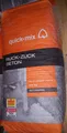 quick-mix  RUCK-ZUCK BETON, 25 kg, Schnellbeton Zaunpfahl, Wäschespinne