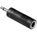Audio Adapter 3,5 mm Mono Klinke Stecker auf 6,35 mm Mono Klinkenbuchse aad