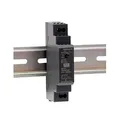 Hutschienen-Netzteil, 15 W, 48 V, 0,32 A; MeanWell HDR-15-48; DIN-Schienen-Transformator.