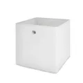 Faltbox Flori 1 Korb Regal Aufbewahrungsbox Box in weiß