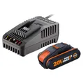 WA3601 Original PowerShare Akku mit Ladegerät Set 20V 2000mAh Li Ion Batterie &