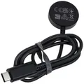 Samsung USB-Lade-Kabel für Galaxy Watch EP-OL300BBEGWW    Schwarz