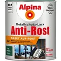 Alpina Metallschutz-Lack Anti-Rost Dunkelgrün matt 750ml