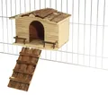 Nagerhaus mit Gitterbefestigung NATURE Kerbl 30x22,5x20cm NEU