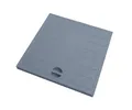 Marley Deutschland GmbH Erdschacht Kunststoff Schachtdeckel für Einlaufschacht Rahmen Nennmaß: 300x300mm, 30x30x2 cm, 1-St., stabil, begehbar, laugen- und säurebeständig