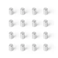 Strong Magnets Neodym Magnet - Rund 2 x 3 mm - 50 Stück - Extra stark, hält bis 118 g - Für Magnettafel, Kühlschrank, Whiteboard, Pinnwand, Büro