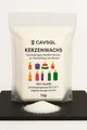 Kerzenwachs Granulat  Weiß  in Pulverform zur Herstellung von Kerzen  Paraffi...
