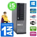 PC DELL 9020 SFF Intel Core i5-4570 RAM 16Go Festplatte 500Go Windows 10 Wifi
