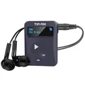 Tin-Nik DAB-398WS-DB Tragbares DAB/DAB+/FM-Radio, Digitales RDS-FM-Mini-Taschenradio mit wiederaufladbarem Akku, Ohrhörer, Auswahl an Groß und Klein