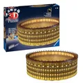 Ravensburger 3D Puzzle 11148 - Kolosseum Night Edition - leuchtet im Dunkeln - das weltberühmte Wahrzeichen aus dem antiken Rom - dreidimensionales Modell für große und kleine Puzzlefans ab 8 Jahren