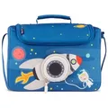 tonies Kindergartentasche Hörspiel Transporter - Durch die Galaxy, Durch die Galaxy blau