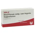 Disci/viscum Comp.cum Argento Suppositor 10X2 g