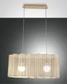 Fabas Luce Pendelleuchte GLICINE gold 70x30cm 3581-45-225 8019282516774