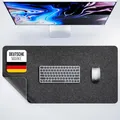 ® Schreibtischunterlage Filz Rutschfest 80x40cm - Premium antirutsch XXL Maus...