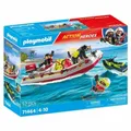 PLAYMOBIL 71464 Feuerwehrboot mit Aqua Scooter