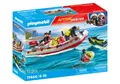PLAYMOBIL 71464 Feuerwehrboot mit Aqua Scooter Spielset, Mehrfarbig